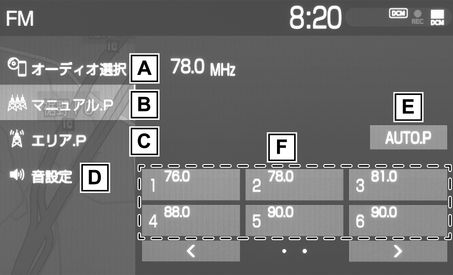 ラジオを操作する